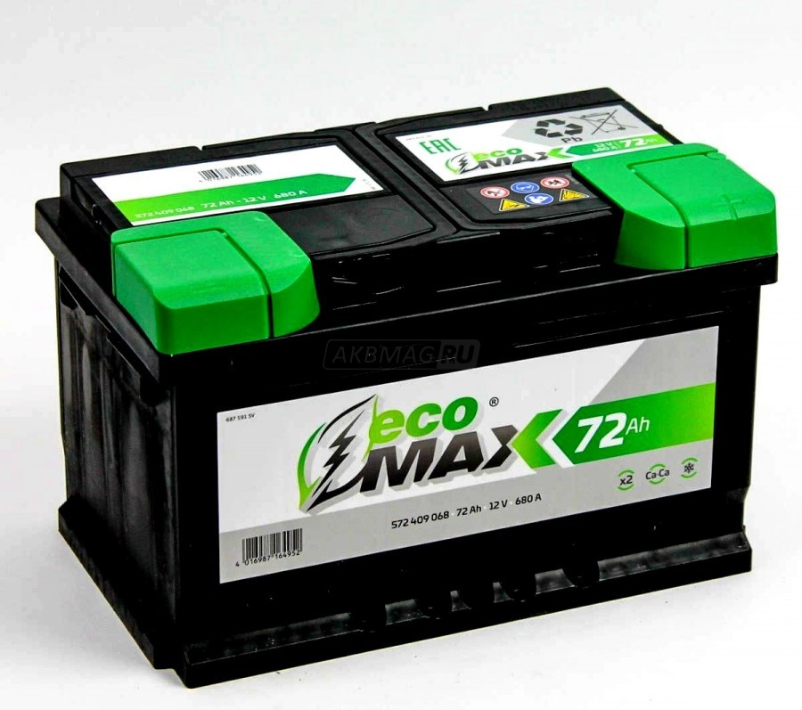 EcoMax 6СТ-72.0 (572 409 068) низкий