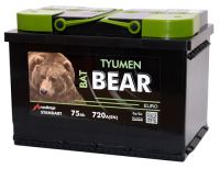 Медведь BatBEAR 75L 720A 278x175x190