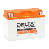Аккумулятор DELTA CT 1209.1 9Ач 115А прям. пол. Аккумулятор DELTA CT 1209.1 9Ач 115А прям. пол.
