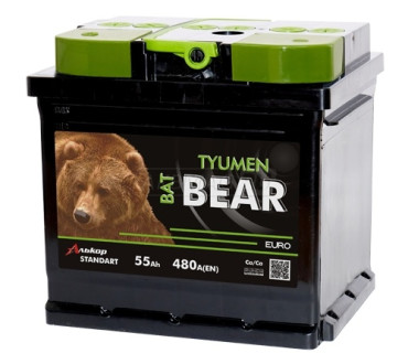 Медведь BatBEAR 55R 480A 207x175x190