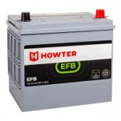 Аккумулятор HOWTER EFB ASIA 65R 65Ач 620А обр. пол.